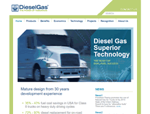 Tablet Screenshot of dieselgas.co.nz